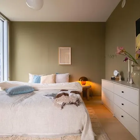 Modern Riverside Retreat Gruenerlokka With Balcony Apartmán Oslo